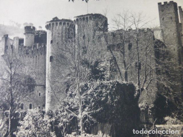 Collectionnisme: CANET DE MAR BARCELONA CASTILLO ANTIGUA LAMINA HUECOGRABADO