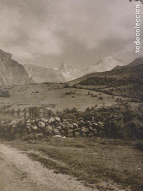 Collectionnisme: CABRALES ASTURIAS LOS PICOS DE EUROPA ANTIGUO HUECOGRABADO
