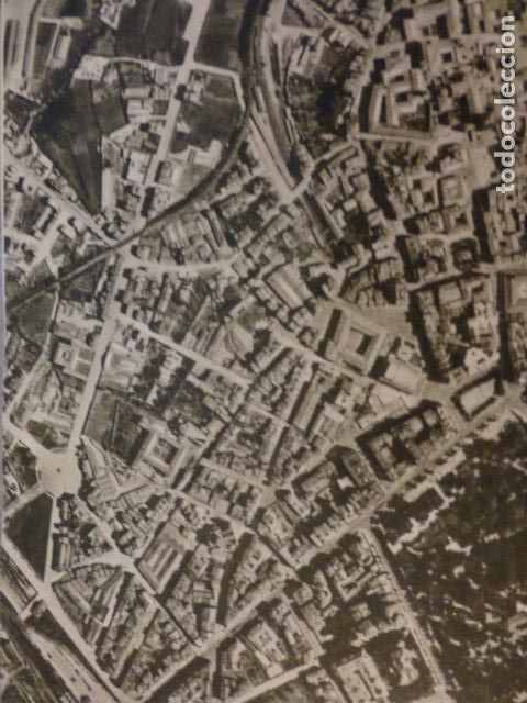 Collectionnisme: OVIEDO ASTURIAS VISTA AEREA ANTIGUO HUECOGRABADO