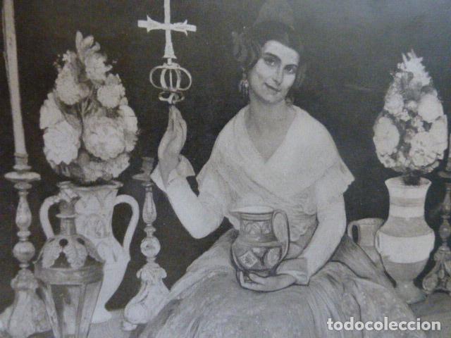 Colecionismo: VALENCIA MUJER VALENCIANA ANTIGUA LAMINA A&Ntilde;OS 20