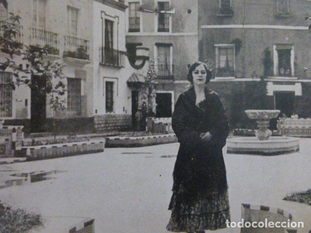 Colecionismo: SEVILLA TIPOS ANTIGUA LAMINA A&Ntilde;OS 20