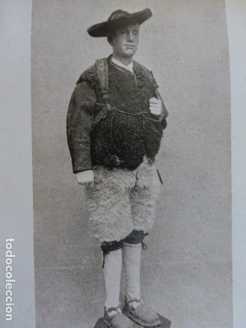 Collezionismo: JAEN TIPOS ANTIGUA LAMINA A&Ntilde;OS 20