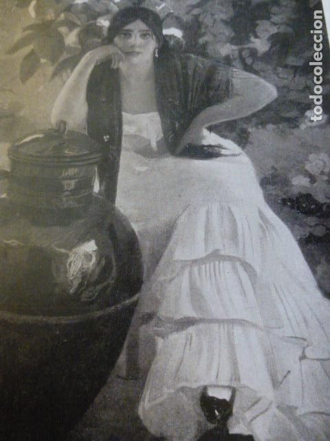 Sammelleidenschaft Papier: ANDALUCIA MUJER ANTIGUA LAMINA A&Ntilde;OS 20