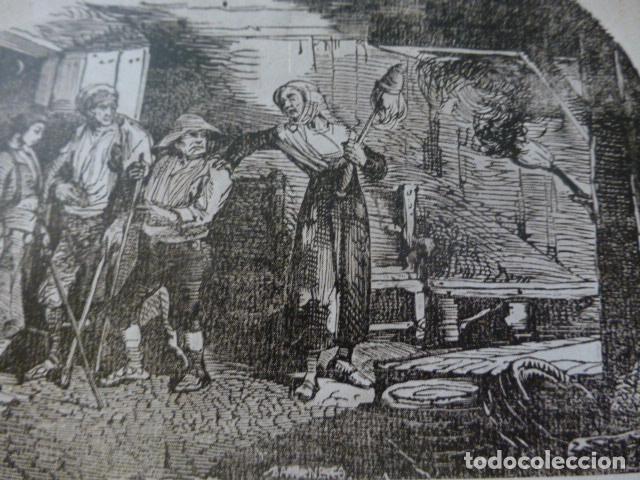 Collezionismo: LA MANCHA TIPOS ANTIGUA LAMINA A&Ntilde;OS 20