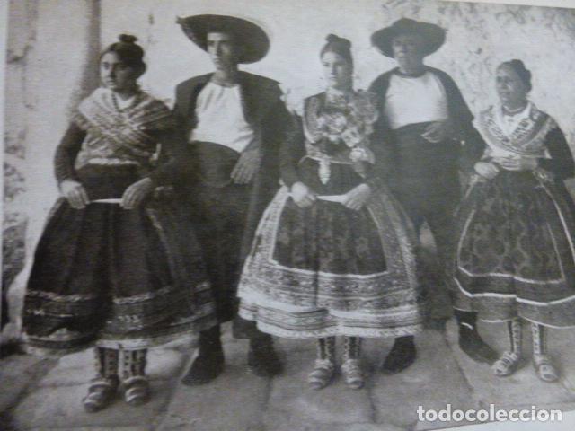 Colecionismo: LAGARTERA TOLEDO TIPOS ANTIGUA LAMINA A&Ntilde;OS 20