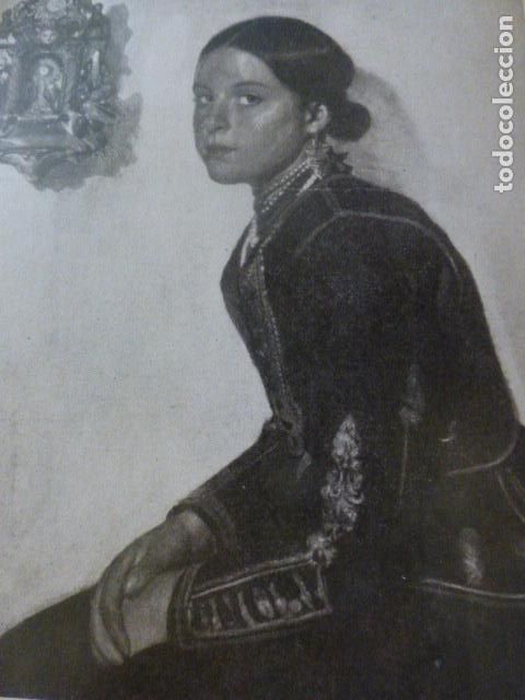 Colecionismo: SEGOVIA TIPO MUJER SEGOVIANA ANTIGUA LAMINA A&Ntilde;OS 20