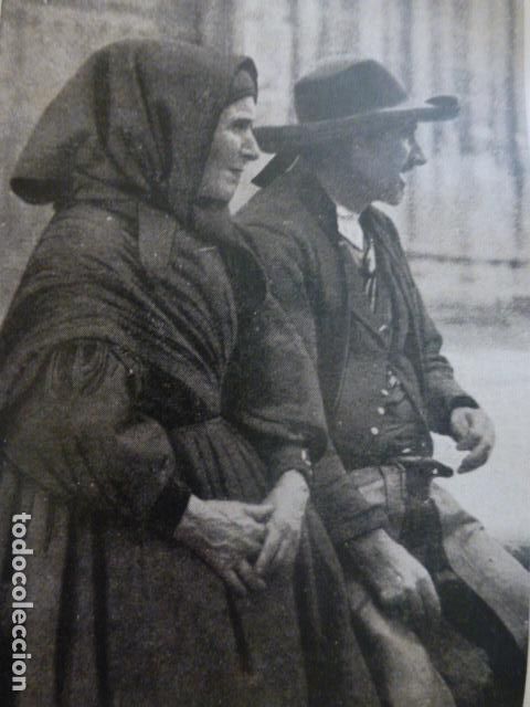 Collezionismo: AVILA TIPOS ABULENSES ANTIGUA LAMINA A&Ntilde;OS 20