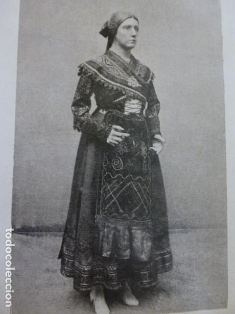 Collezionismo: AVILA MUJER ABULENSE ANTIGUA LAMINA A&Ntilde;OS 20