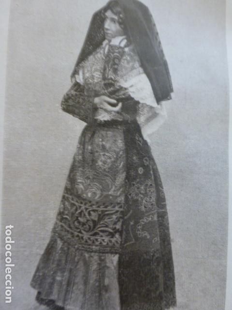 Colecionismo: SALAMANCA MUJER CHARRA ANTIGUA LAMINA A&Ntilde;OS 20