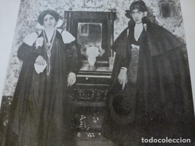 Collezionismo: ANSO HUESCA TIPOS ANTIGUA LAMINA A&Ntilde;OS 20
