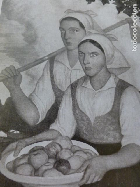 Collectionnisme: PAIS VASCO TIPOS ANTIGUA LAMINA A&Ntilde;OS 20