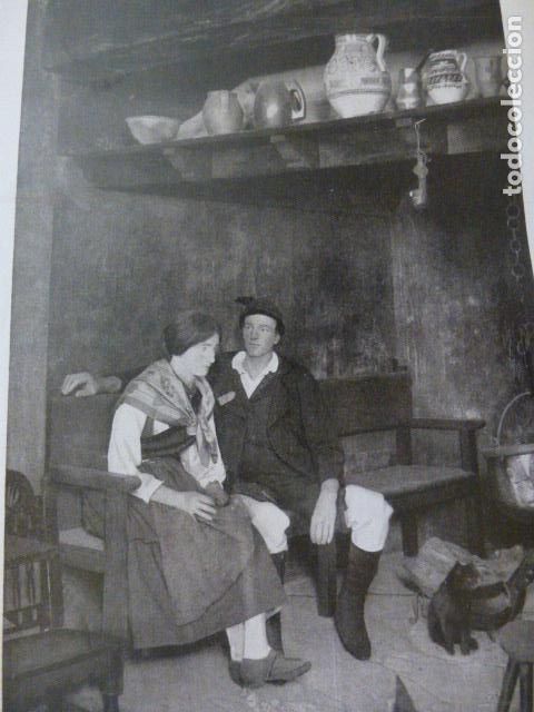 Coleccionismo: ASTURIAS TIPOS ASTURIANOS ANTIGUA LAMINA A&Ntilde;OS 20
