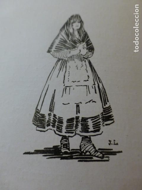 Coleccionismo: CASTILLA MUJER CASTELLANA ANTIGUA LAMINA A&Ntilde;OS 20