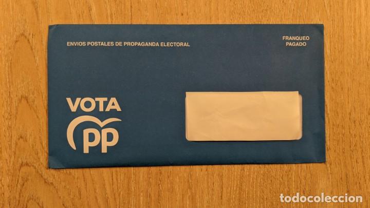 Sammelleidenschaft Papier: PROPAGANDA ELECTORAL &rdquo;PP&rdquo;
