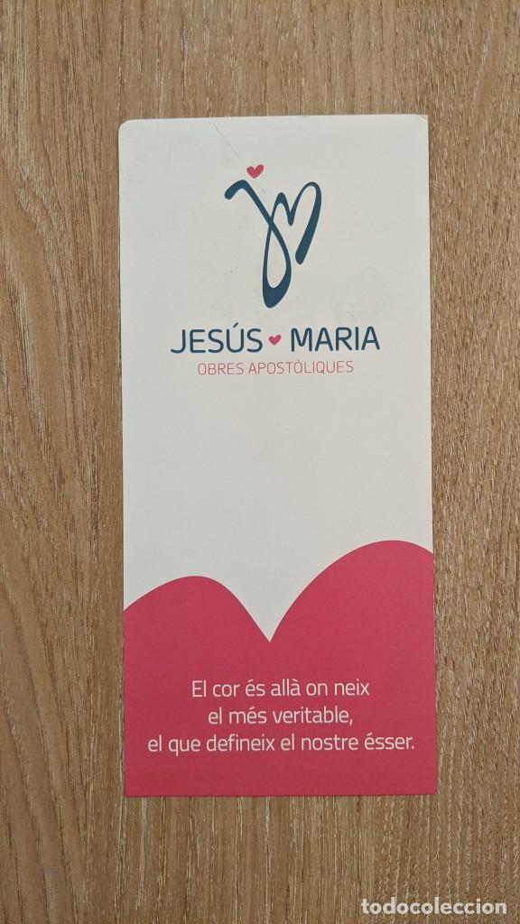 Collecting paper: TARJETA ESCUELA JES&Uacute;S-MAR&Iacute;A