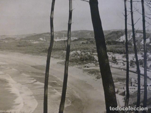 Colecionismo: SALINAS ASTURIAS VISTA ANTIGUO HUECOGRABADO