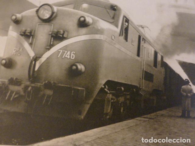 Collectionnisme: POLA DE LENA ASTURIAS ESTACION FERROCARRIL ANTIGUO HUECOGRABADO