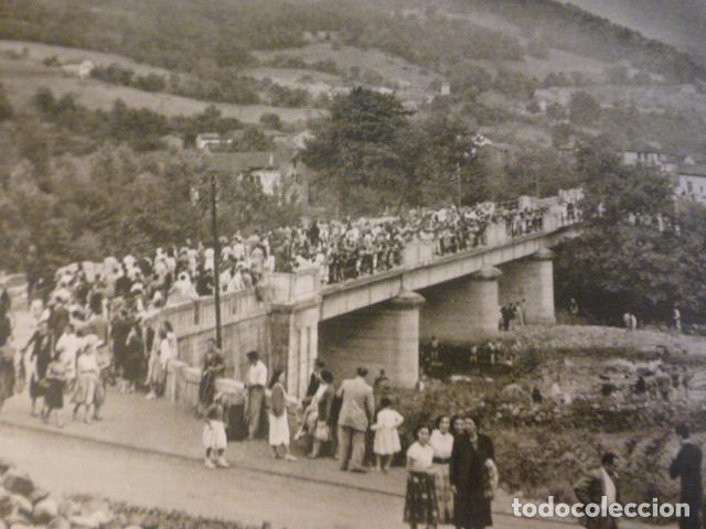 Collecting paper: LAVIANA ASTURIAS PUENTE DE LA CHALANA ANTIGUO HUECOGRABADO
