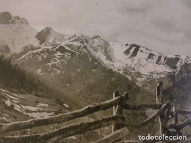 Collectionnisme: TARNA ASTURIAS CANTO DEL OSO ANTIGUO HUECOGRABADO