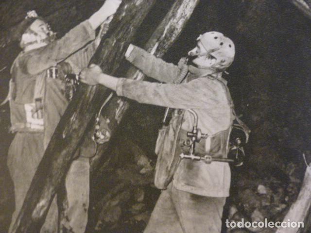 Collectionnisme: LA FELGUERA ASTURIAS ENTIBADORES MINA ANTIGUO HUECOGRABADO