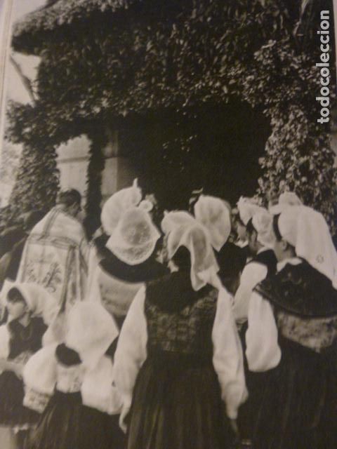 Collectionnisme: POLA DE SIERO ASTURIAS FIESTA DE LOS HUEVOS PINTOS ANTIGUO HUECOGRABADO