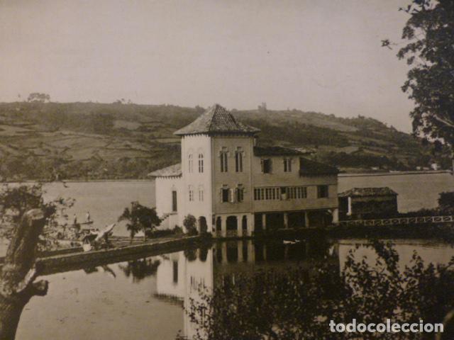 Collecting paper: VILLAVICIOSA ASTURIAS PAISAJE ANTIGUO HUECOGRABADO