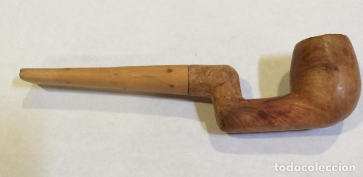 Coleccionismo: PIPA DE FUMAR MADERA - Foto 2