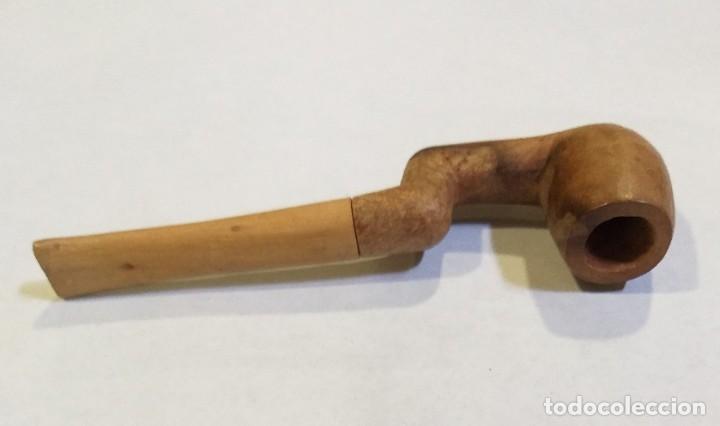Coleccionismo: PIPA DE FUMAR MADERA - Foto 3