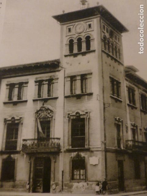 Collecting paper: GRADO ASTURIAS AYUNTAMIENTO ANTIGUA LAMINA HUECOGRABADO