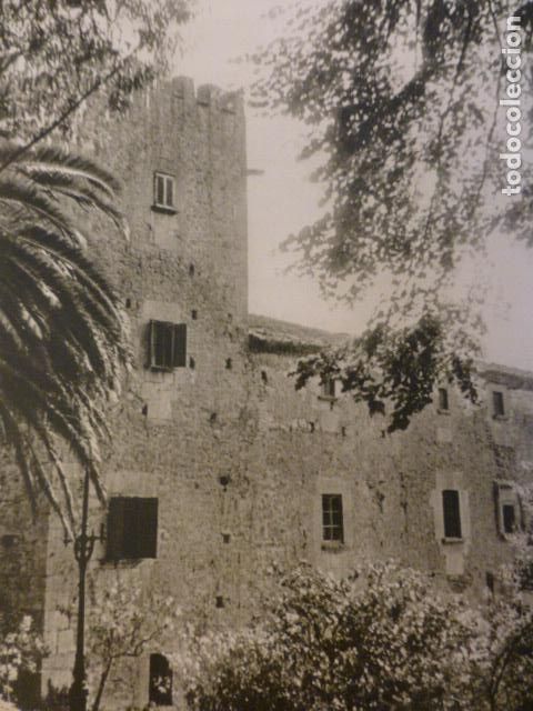 Coleccionismo: SALAS ASTURIAS CASA DE DORIGA ANTIGUA LAMINA HUECOGRABADO