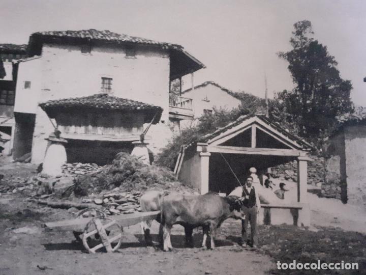 Coleccionismo: ASTURIAS UNA QUINTANA ANTIGUA LAMINA HUECOGRABADO