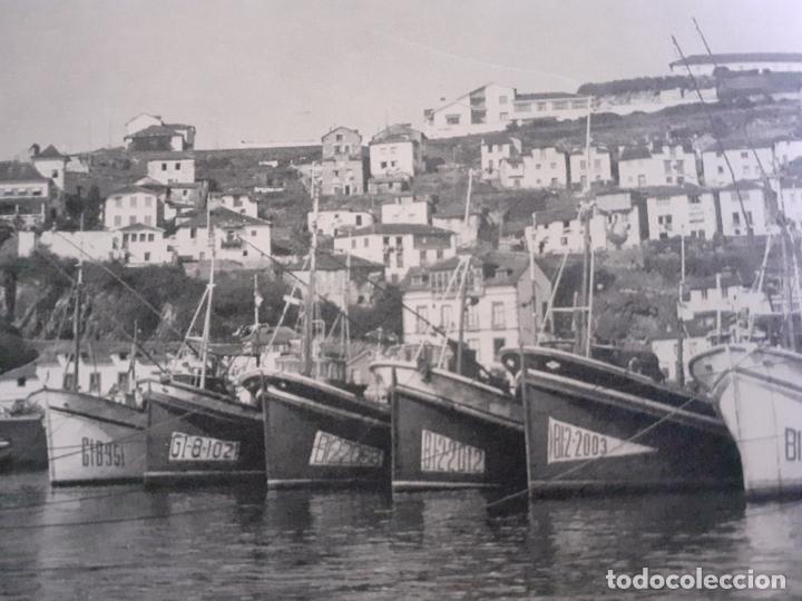 Sammelleidenschaft Papier: LUARCA ASTURIAS PUERTO PESQUERO ANTIGUA LAMINA HUECOGRABADO