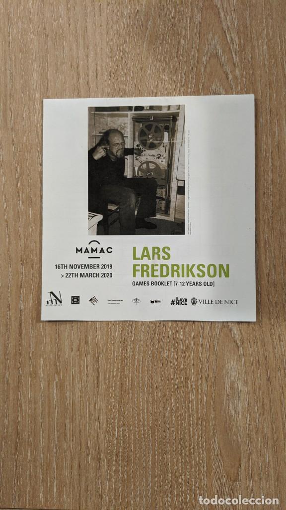 Collecting paper: FOLLETO MAMAC &rdquo;LARS FREDRIKSON&rdquo;