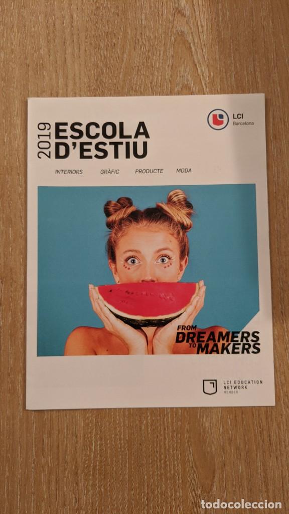 Sammelleidenschaft Papier: FOLLETO &rdquo;ESCOLA D'ESTIU 2019 DISSENY LCI BARCELONA