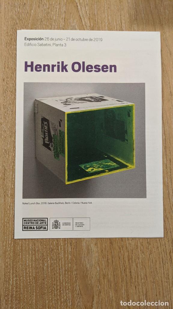 Collecting paper: FOLLETO MUSEO REINA SOF&Iacute;A &rdquo;HENRIK OLESEN&rdquo;