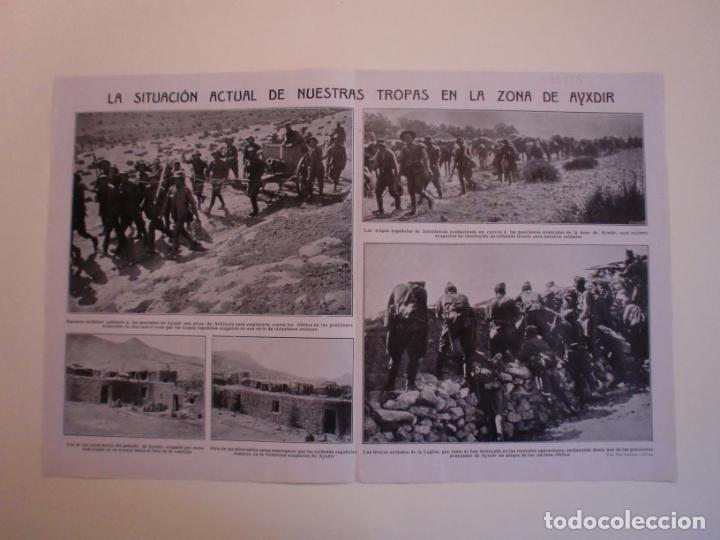 Coleccionismo: TROPAS EN LA ZONA DE AYXDIR LEGI&Oacute;N - PABLO LALANDA - 4/11/1925