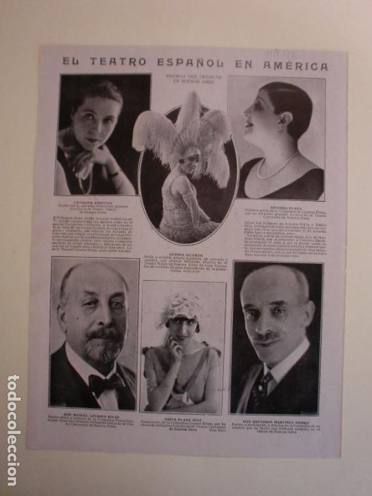 Collezionismo: EL TEATRO ESPA&Ntilde;OL EN MEJICO - RARISIMA ESPECIE DE CIG&Uuml;E&Ntilde;A EN EL ZOO DE LONDRES - 11/8/1926