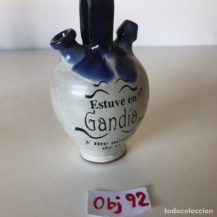 Coleccionismo: JARRA GAND&Iacute;A - Foto 2