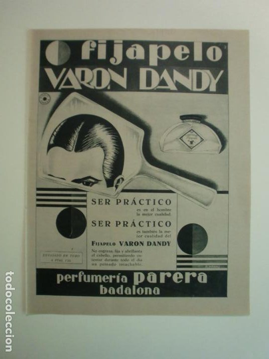 Coleccionismo: FIJAPELO VARON DANDY PARERA A. MANAU - ROMERIA SANTUARIO DE SANTO DOMINGO CORDOBA - 9/4/1930 - Foto 2 - 217526773
