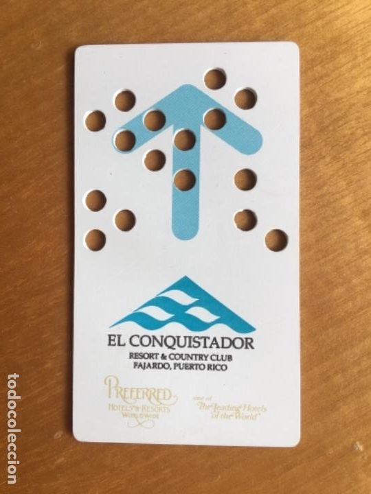 Collectionnisme: Llave hotel El Conquistador, Fajardo, Puerto Rico