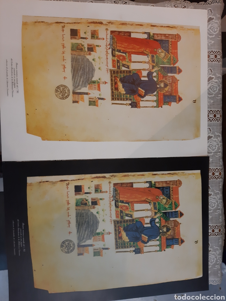 Coleccionismo: LAMINAS PINTURA ROM&Aacute;NICA XI CODEX EDICIONES ENCUENTRO P 43 X30 DOS