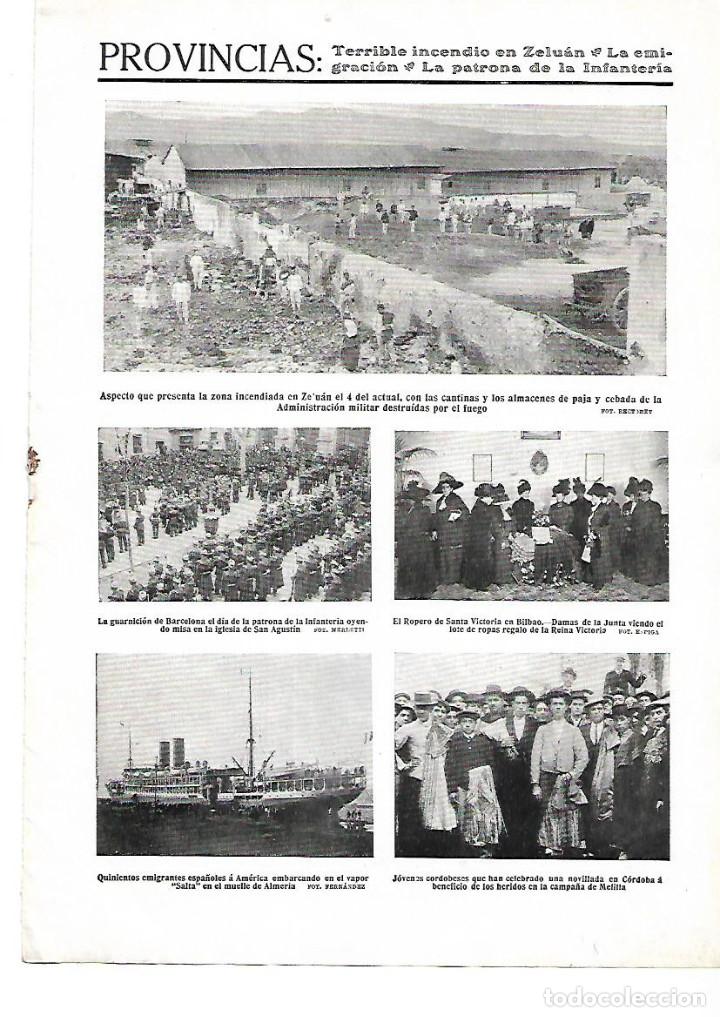Coleccionismo: A&Ntilde;O 1911 RECORTE PRENSA EMIGRACION ALMERIA EMIGRANTES A ARGENTINA EMBARCANDO VAPOR SALTA BARCO