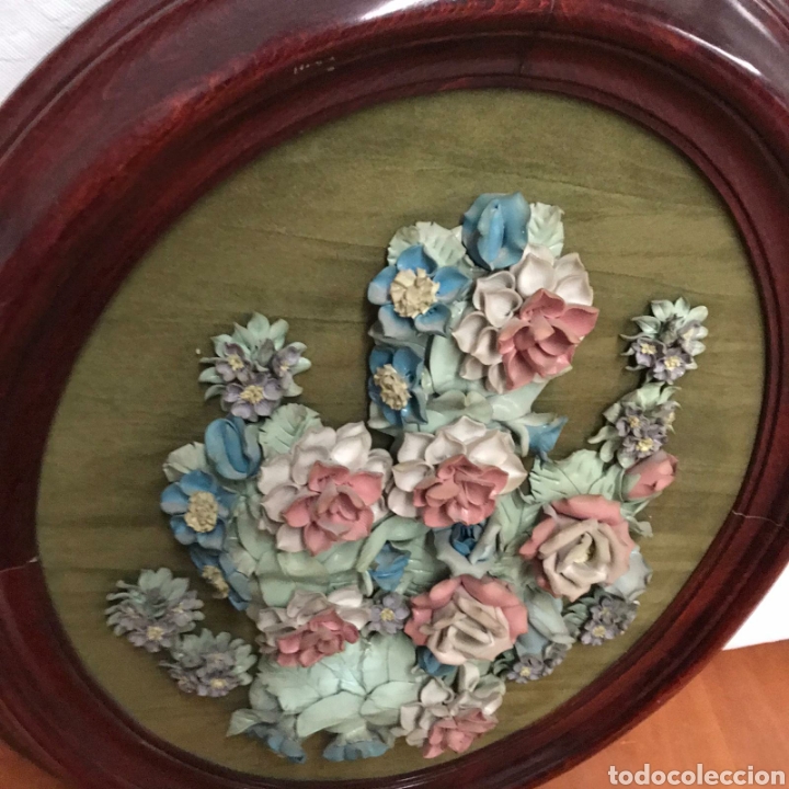 Coleccionismo: Cuadro floral - Foto 2