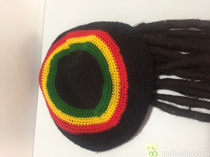 Coleccionismo: Sombrero de rasta - Foto 2