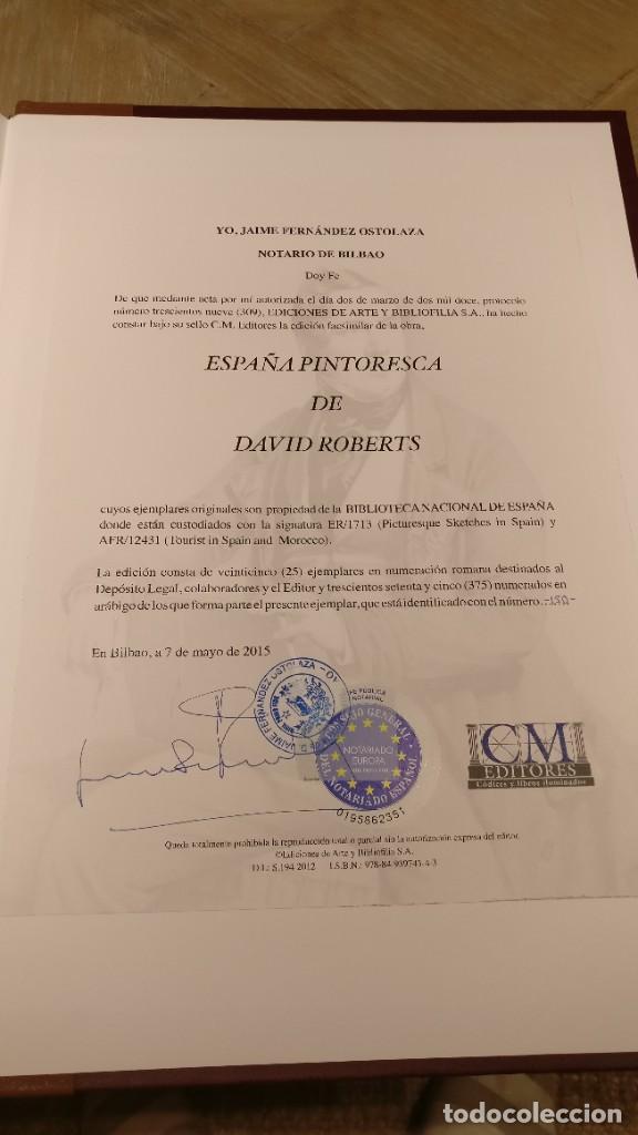 Coleccionismo: La Espa&ntilde;a Pintoresca de David Roberts-Facsimil - Foto 2