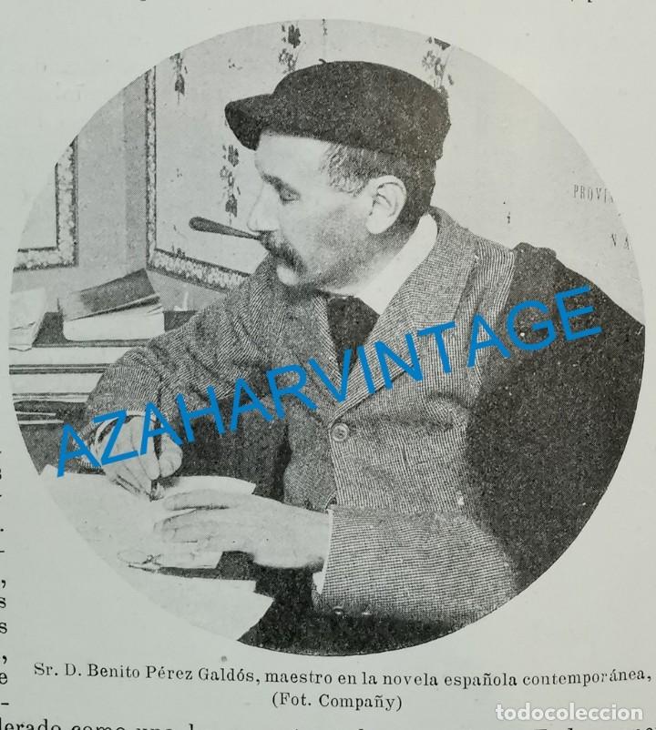 Coleccionismo: 1903, DON BENITO PEREZ GALDOS, RETAL DE PUBLICACION