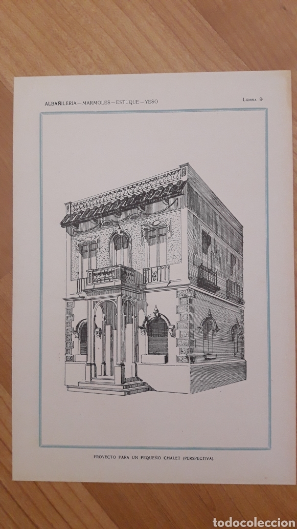 Collezionismo: CINCO L&Aacute;MINAS ALBA&Ntilde;ILER&Iacute;A 32X22CMS CHALET