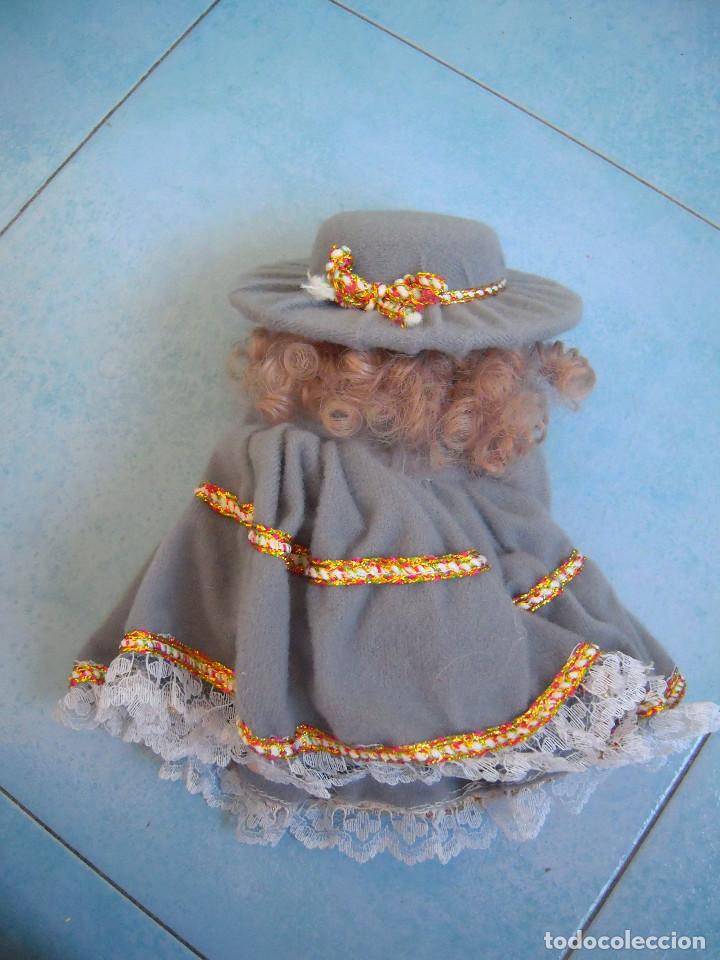 Coleccionismo: Mu&ntilde;eca de porcelana 21 cm - Foto 4
