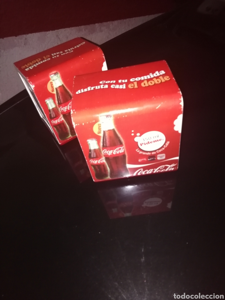 Coleccionismo: Servilletero de coca cola en pl&aacute;stico - Foto 3