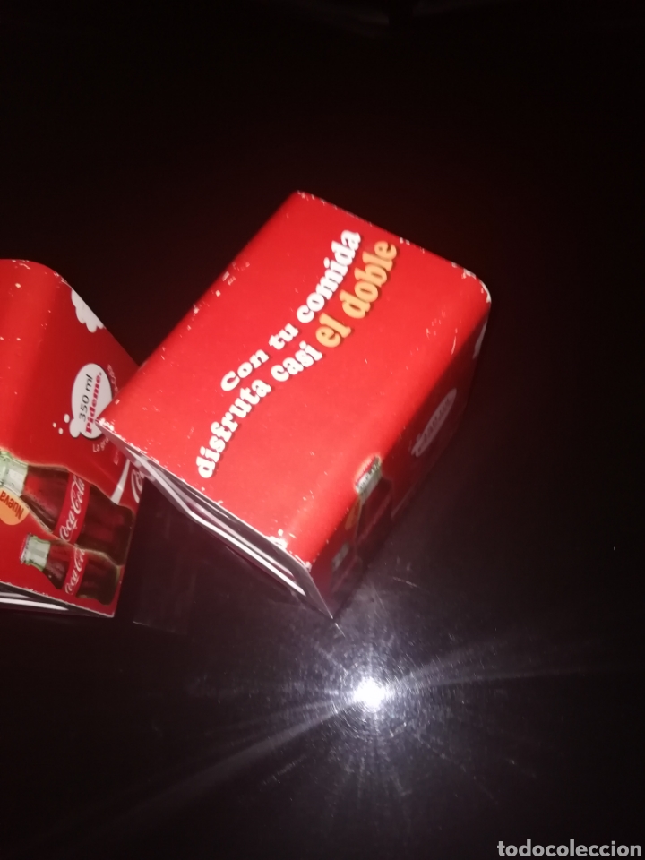 Coleccionismo: Servilletero de coca cola en pl&aacute;stico - Foto 1